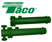 Taco Steam to Liquid Double Wall Heat Exchanger